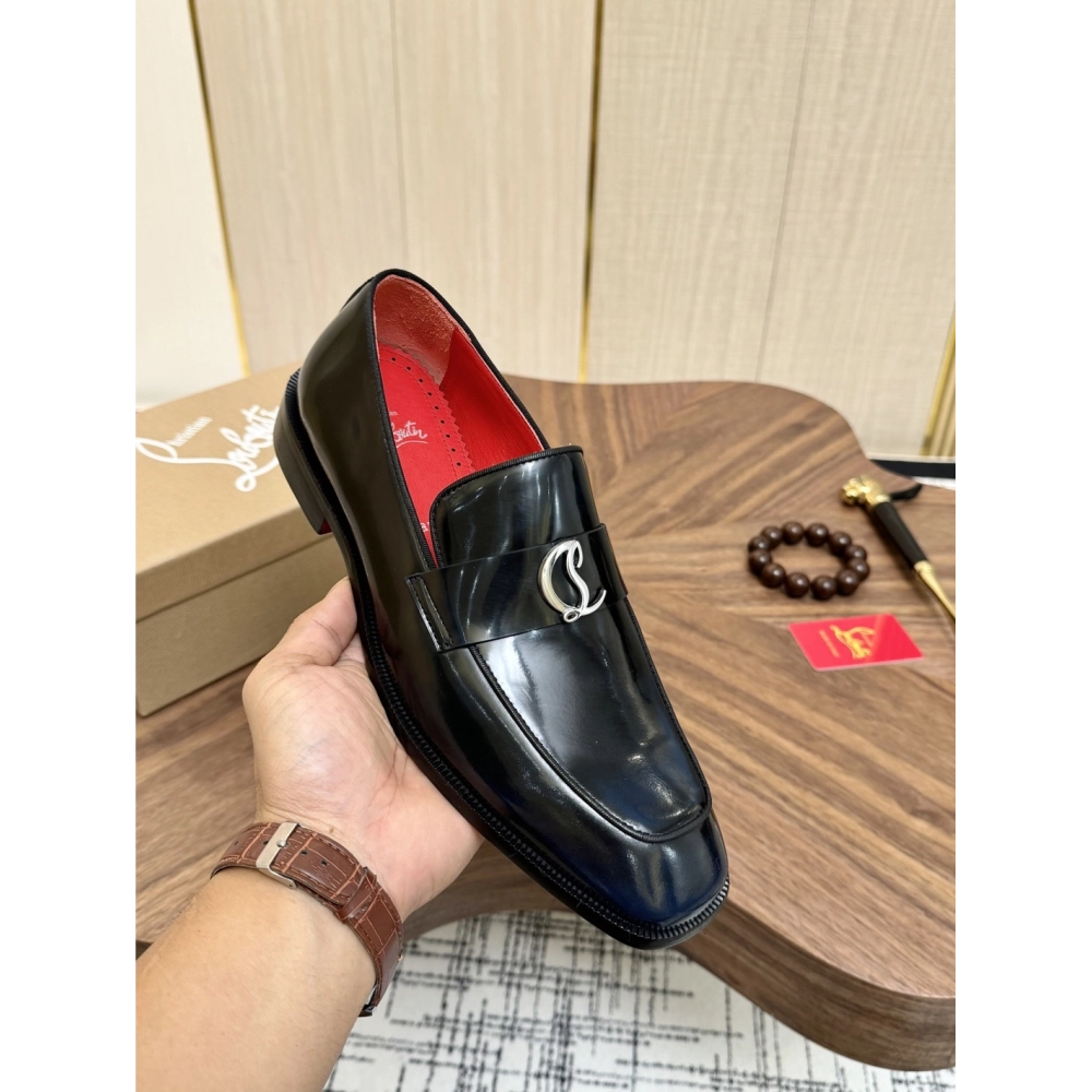 Christian Louboutin leather shoes 072,Oxfords,Christian Louboutin Sneakers,Luxury Shoes