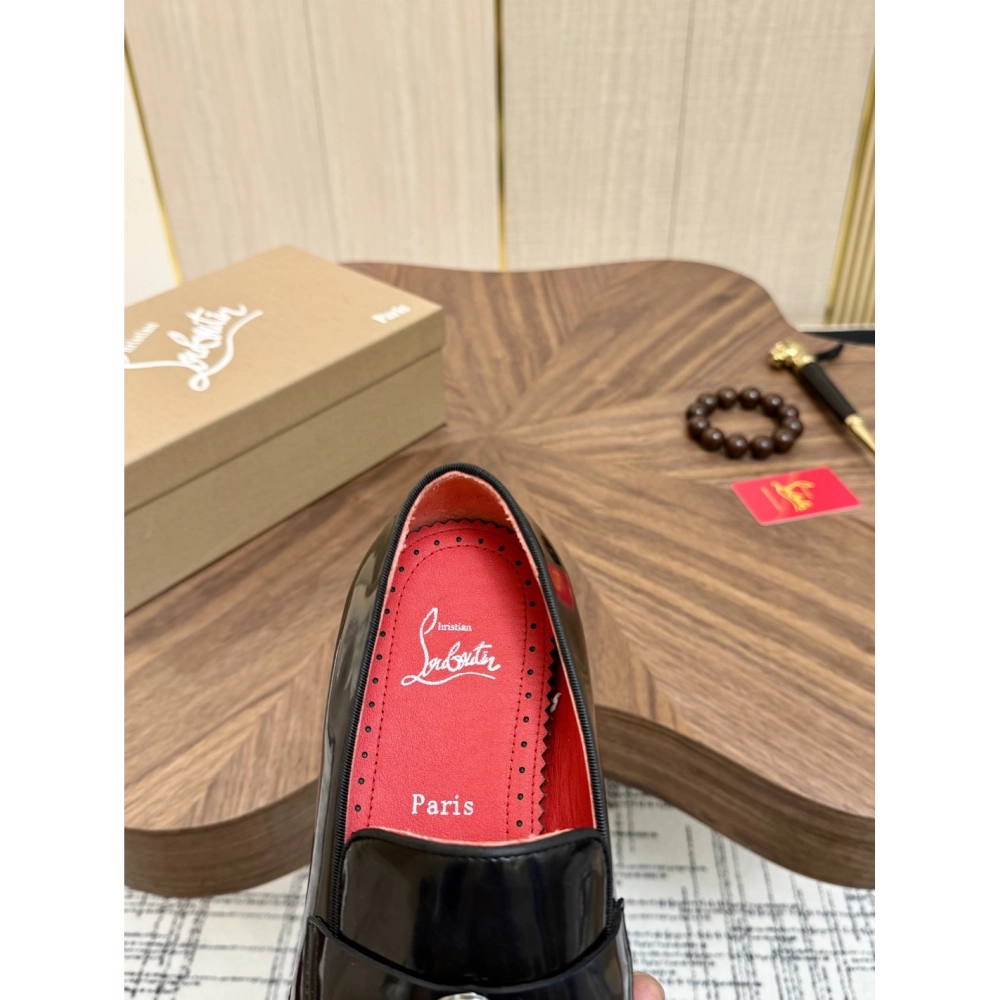 Christian Louboutin leather shoes 072,Oxfords,Christian Louboutin Sneakers,Luxury Shoes