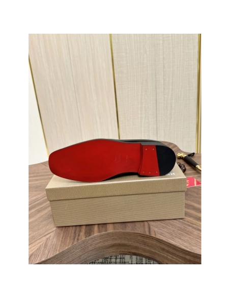 Christian Louboutin leather shoes 072,Oxfords,Christian Louboutin Sneakers,Luxury Shoes