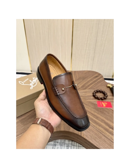 Christian Louboutin leather shoes 073,Oxfords,Christian Louboutin Sneakers,Luxury Shoes