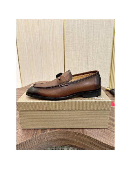 Christian Louboutin leather shoes 073,Oxfords,Christian Louboutin Sneakers,Luxury Shoes