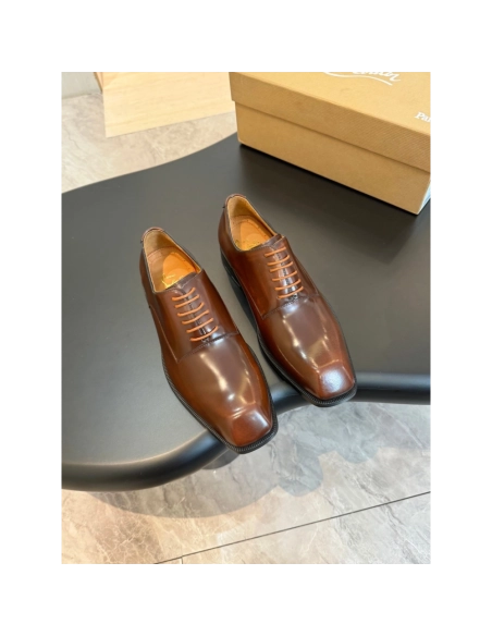 Christian Louboutin leather shoes 100,Oxfords,Christian Louboutin Sneakers,Luxury Shoes