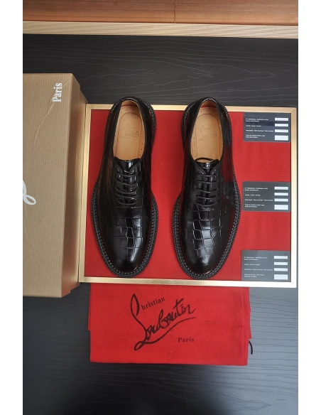 Christian Louboutin leather shoes 024,Oxfords,Christian Louboutin Sneakers,Luxury Shoes