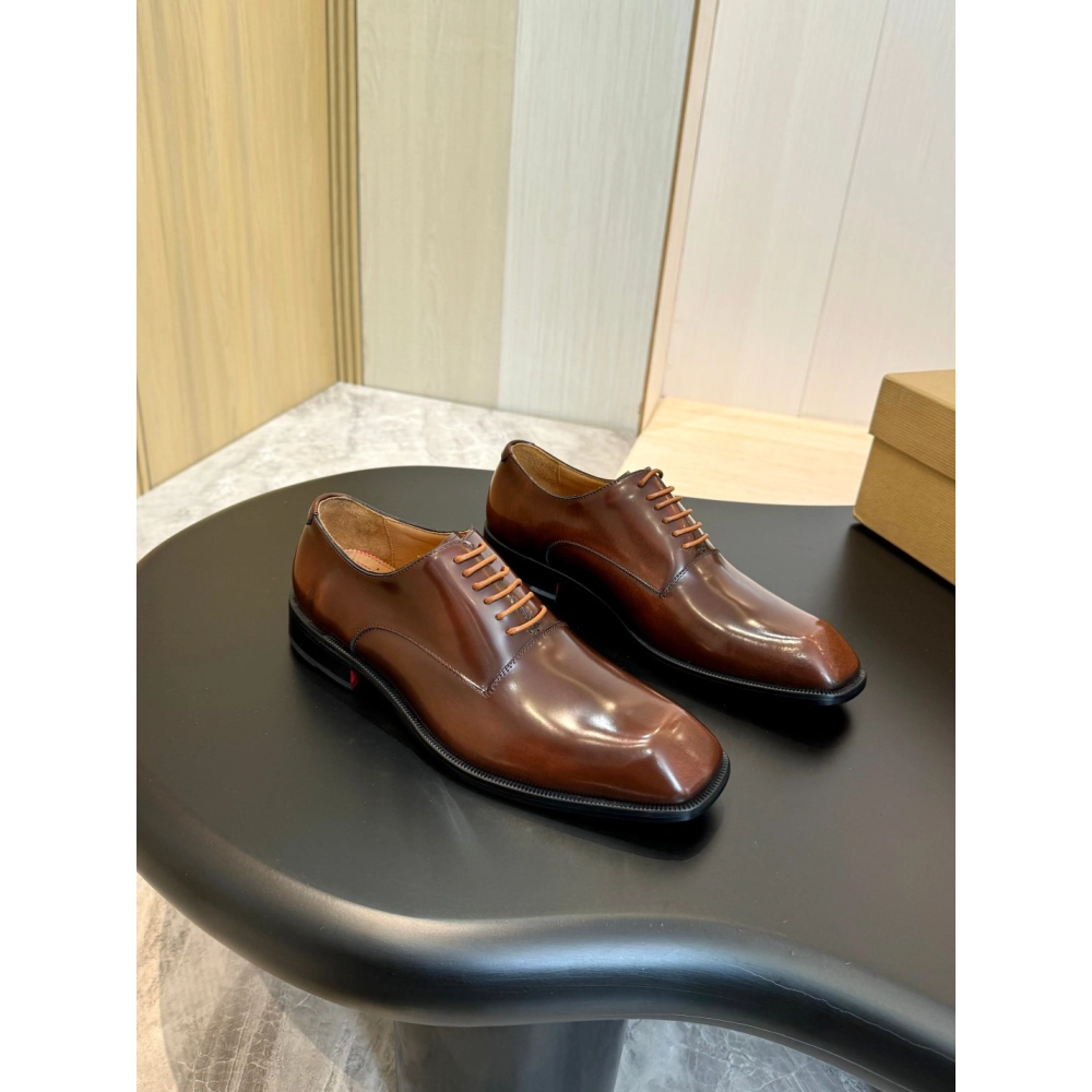 Christian Louboutin leather shoes 100,Oxfords,Christian Louboutin Sneakers,Luxury Shoes