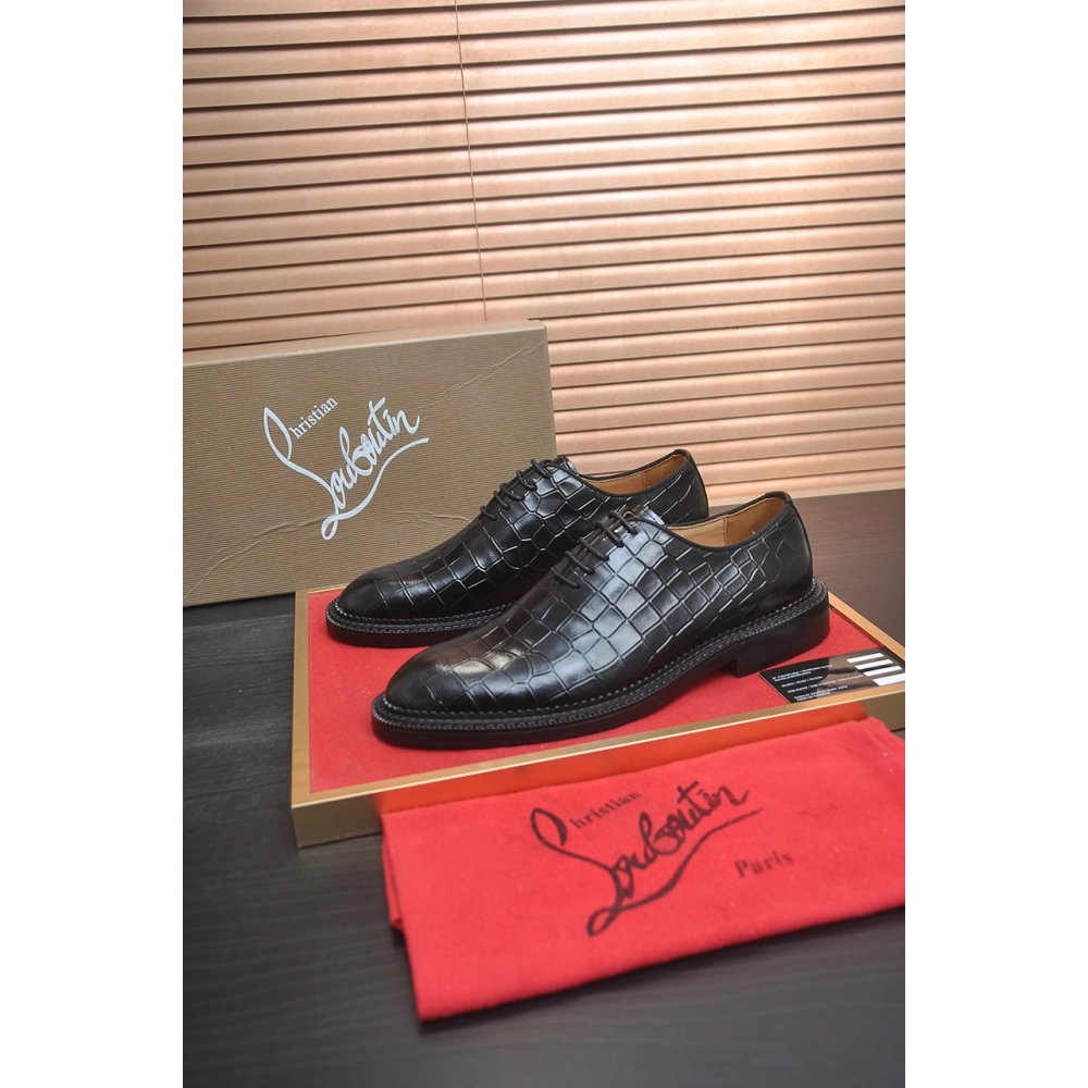 Christian Louboutin leather shoes 024,Oxfords,Christian Louboutin Sneakers,Luxury Shoes
