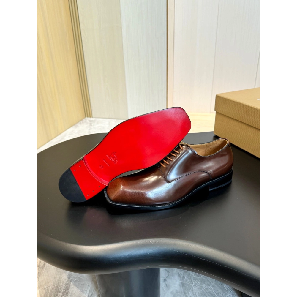 Christian Louboutin leather shoes 100,Oxfords,Christian Louboutin Sneakers,Luxury Shoes
