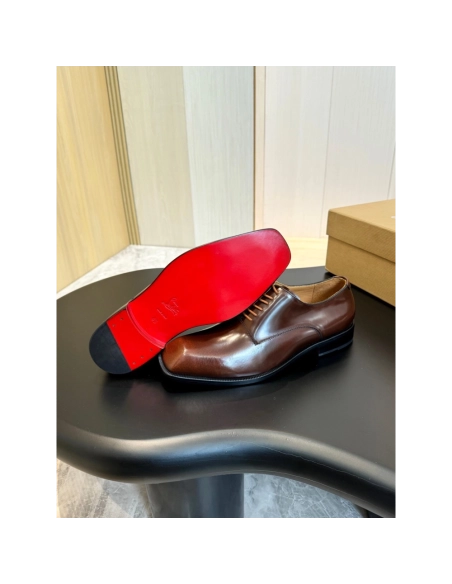 Christian Louboutin leather shoes 100,Oxfords,Christian Louboutin Sneakers,Luxury Shoes
