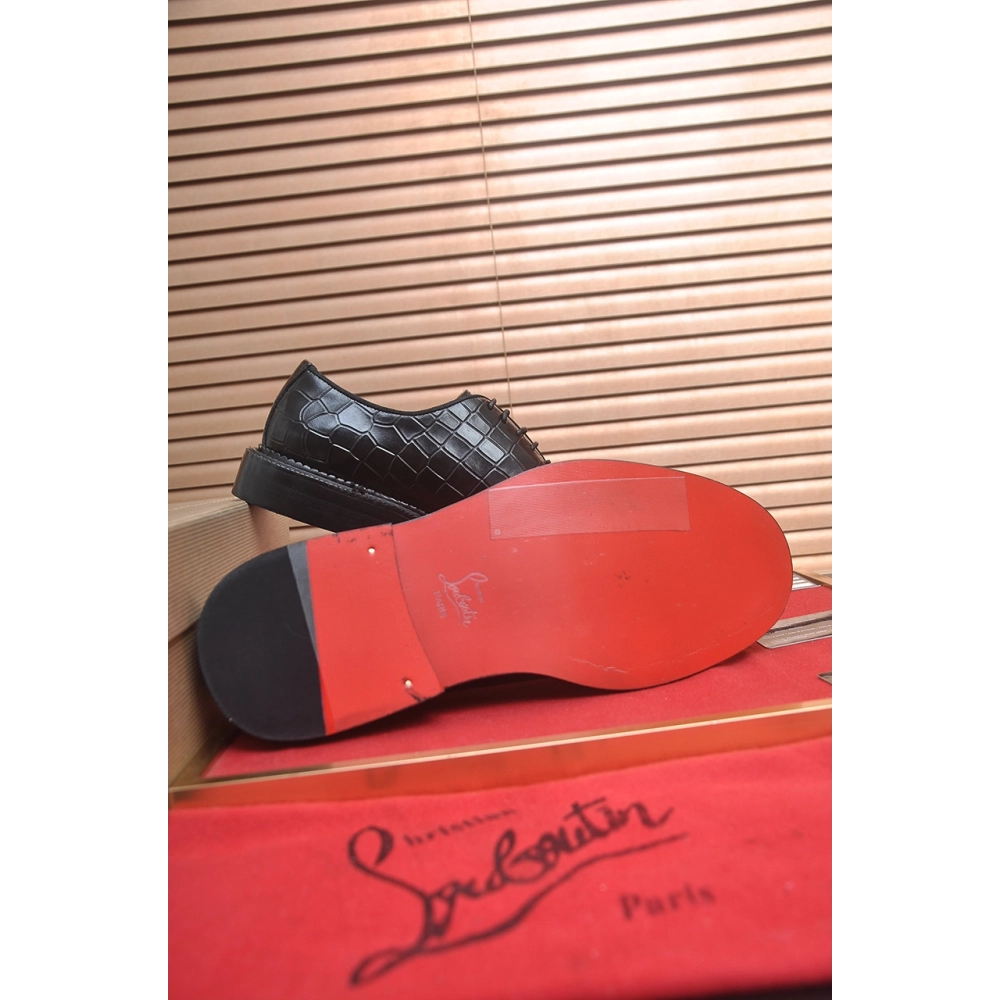 Christian Louboutin leather shoes 024,Oxfords,Christian Louboutin Sneakers,Luxury Shoes
