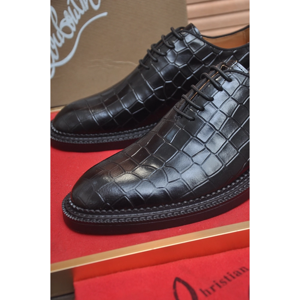 Christian Louboutin leather shoes 024,Oxfords,Christian Louboutin Sneakers,Luxury Shoes