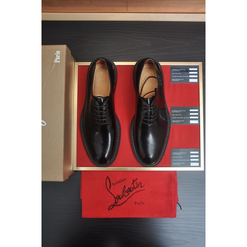 Christian Louboutin leather shoes 025,Oxfords,Christian Louboutin Sneakers,Luxury Shoes