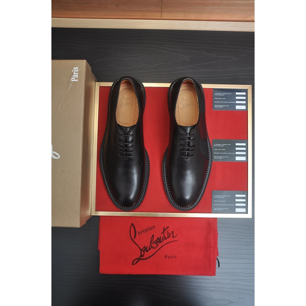 Christian Louboutin leather shoes 026,Oxfords,Christian Louboutin Sneakers,Luxury Shoes