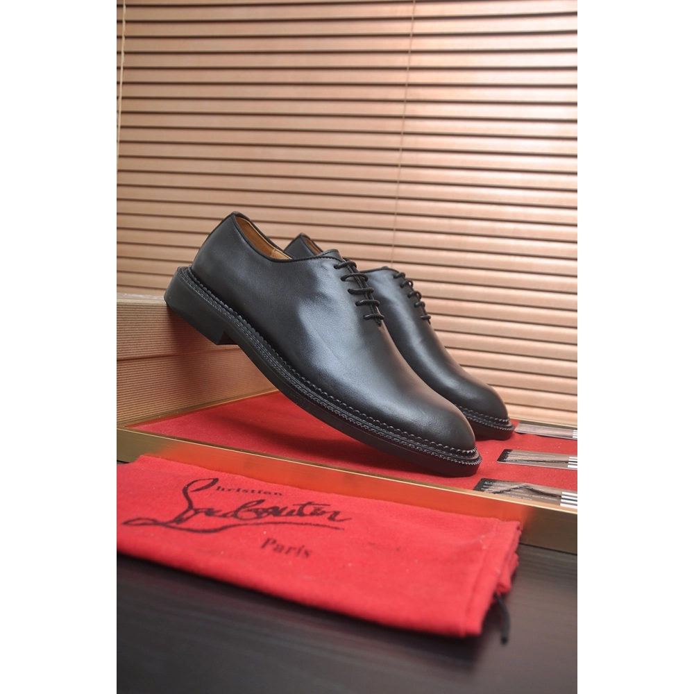 Christian Louboutin leather shoes 026,Oxfords,Christian Louboutin Sneakers,Luxury Shoes