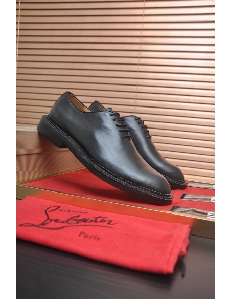 Christian Louboutin leather shoes 026,Oxfords,Christian Louboutin Sneakers,Luxury Shoes