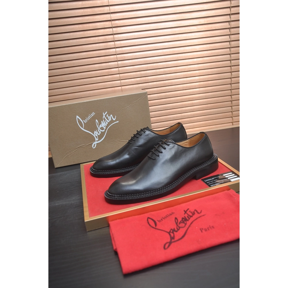 Christian Louboutin leather shoes 026,Oxfords,Christian Louboutin Sneakers,Luxury Shoes