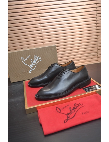 Christian Louboutin leather shoes 026,Oxfords,Christian Louboutin Sneakers,Luxury Shoes
