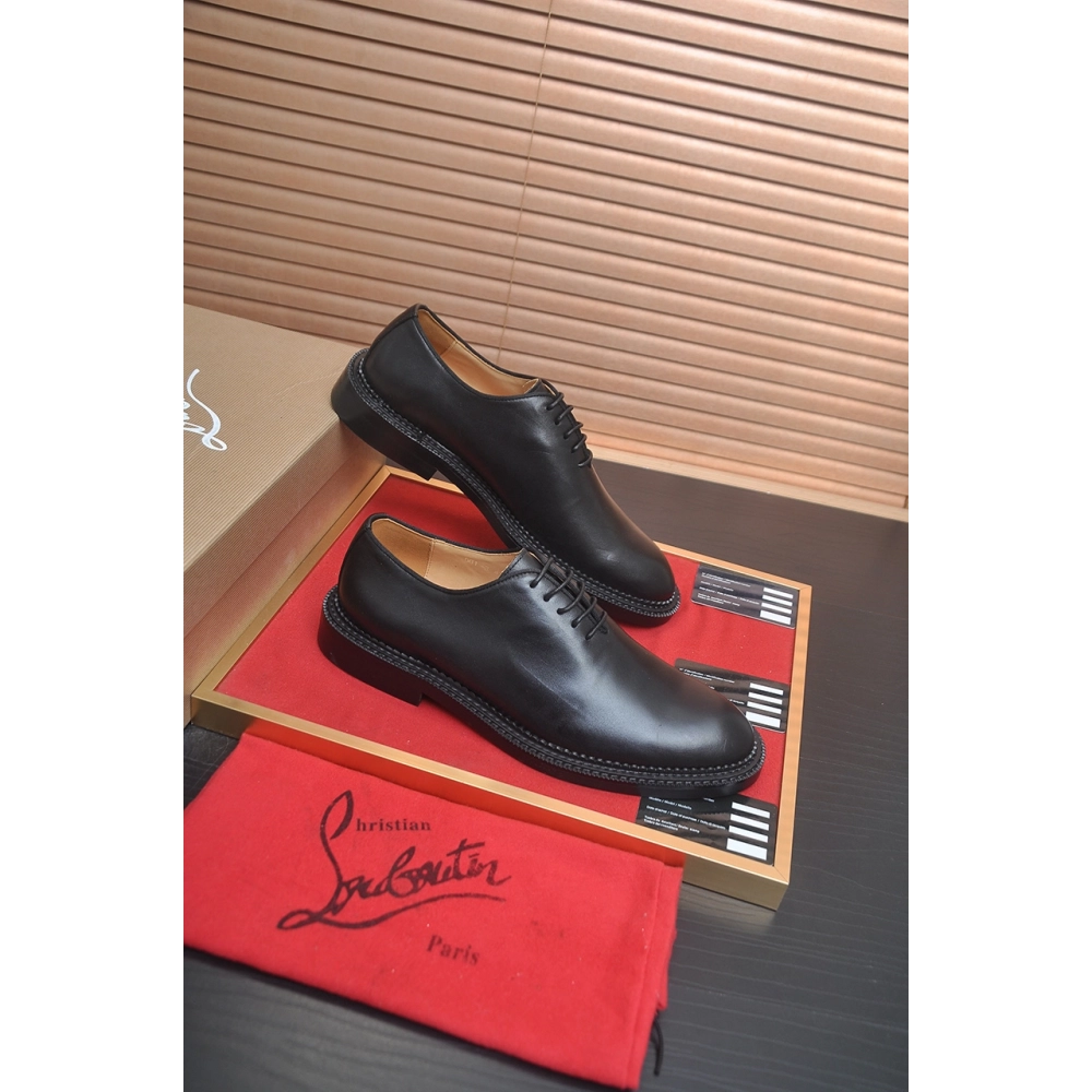 Christian Louboutin leather shoes 026,Oxfords,Christian Louboutin Sneakers,Luxury Shoes