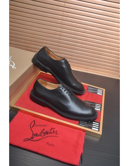 Christian Louboutin leather shoes 026,Oxfords,Christian Louboutin Sneakers,Luxury Shoes