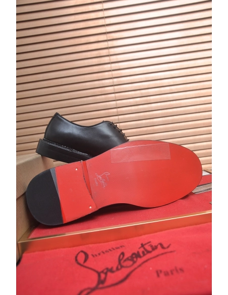 Christian Louboutin leather shoes 026,Oxfords,Christian Louboutin Sneakers,Luxury Shoes