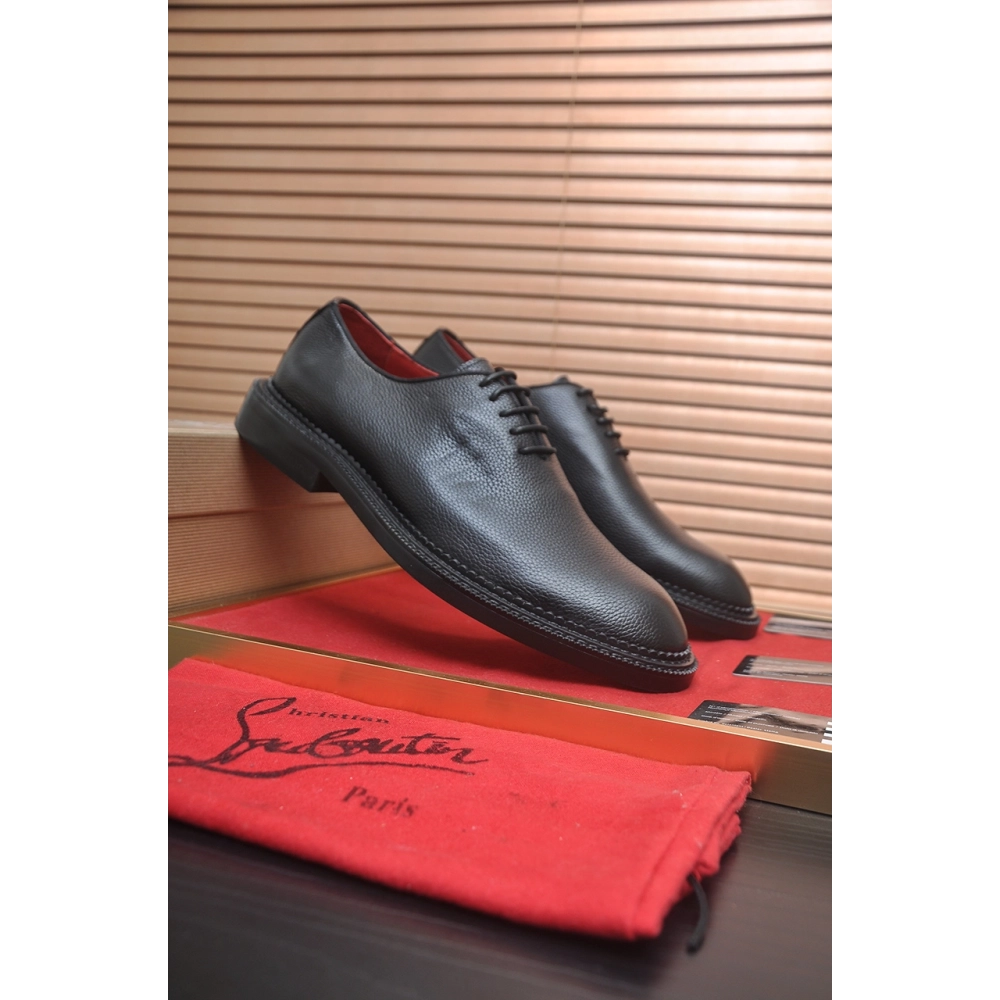 Christian Louboutin leather shoes 027,Oxfords,Christian Louboutin Sneakers,Luxury Shoes