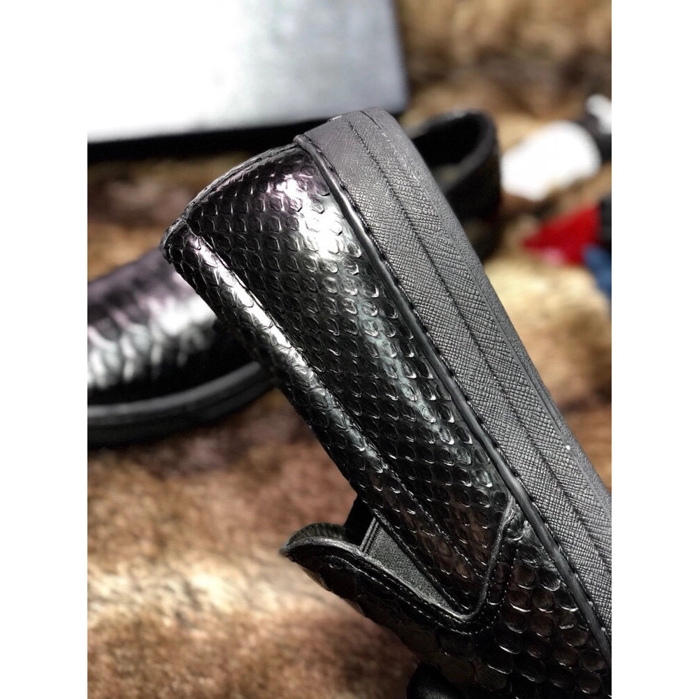 Prada leather shoes 097,PRADA SNEAKERS,Luxury Shoes