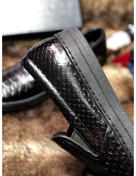 Prada leather shoes 097,PRADA SNEAKERS,Luxury Shoes