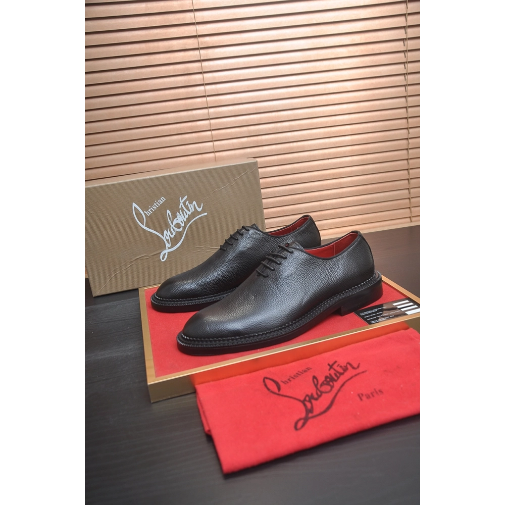 Christian Louboutin leather shoes 027,Oxfords,Christian Louboutin Sneakers,Luxury Shoes