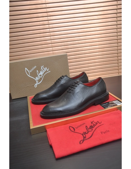 Christian Louboutin leather shoes 027,Oxfords,Christian Louboutin Sneakers,Luxury Shoes