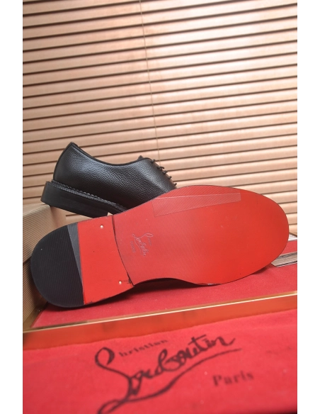 Christian Louboutin leather shoes 027,Oxfords,Christian Louboutin Sneakers,Luxury Shoes