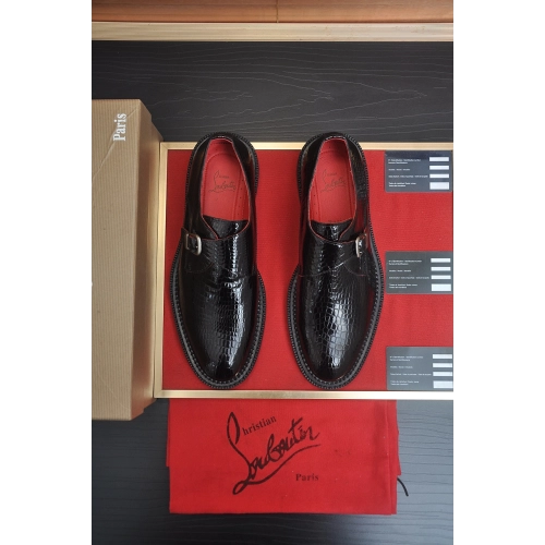 Christian Louboutin leather shoes 028,Oxfords,Christian Louboutin Sneakers,Luxury Shoes