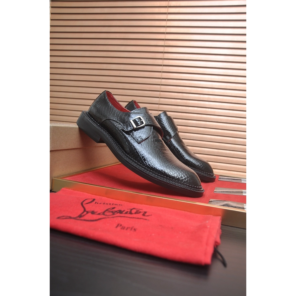 Christian Louboutin leather shoes 028,Oxfords,Christian Louboutin Sneakers,Luxury Shoes