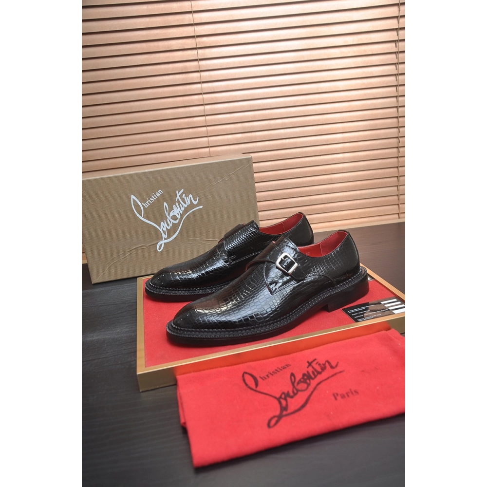 Christian Louboutin leather shoes 028,Oxfords,Christian Louboutin Sneakers,Luxury Shoes