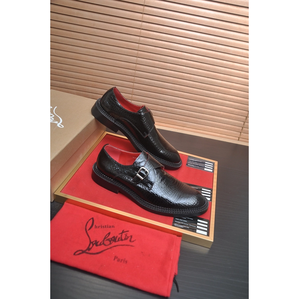 Christian Louboutin leather shoes 028,Oxfords,Christian Louboutin Sneakers,Luxury Shoes