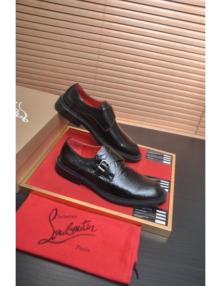 Christian Louboutin leather shoes 028,Oxfords,Christian Louboutin Sneakers,Luxury Shoes