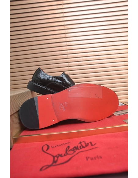 Christian Louboutin leather shoes 028,Oxfords,Christian Louboutin Sneakers,Luxury Shoes