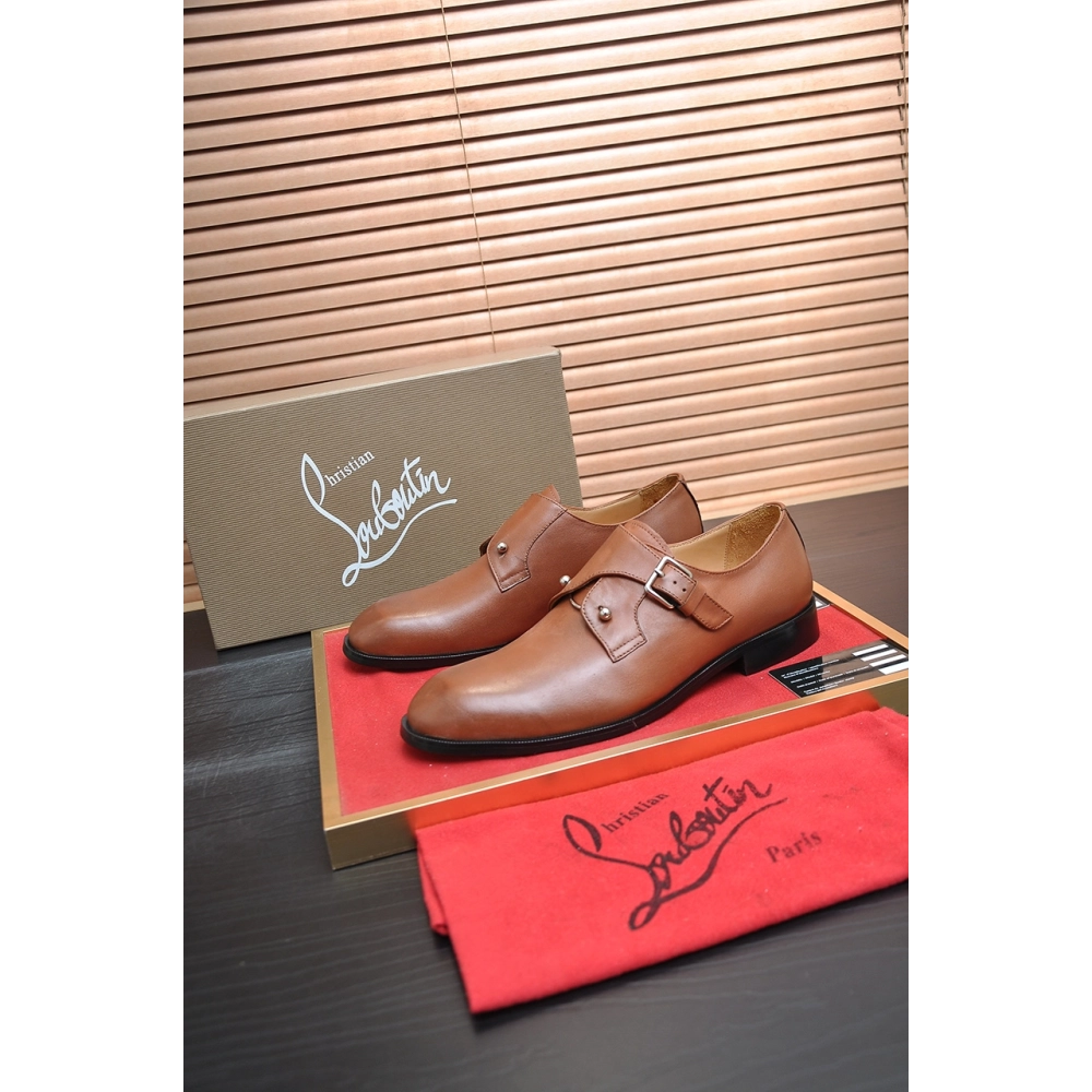 Christian Louboutin leather shoes 030,Oxfords,Christian Louboutin Sneakers,Luxury Shoes