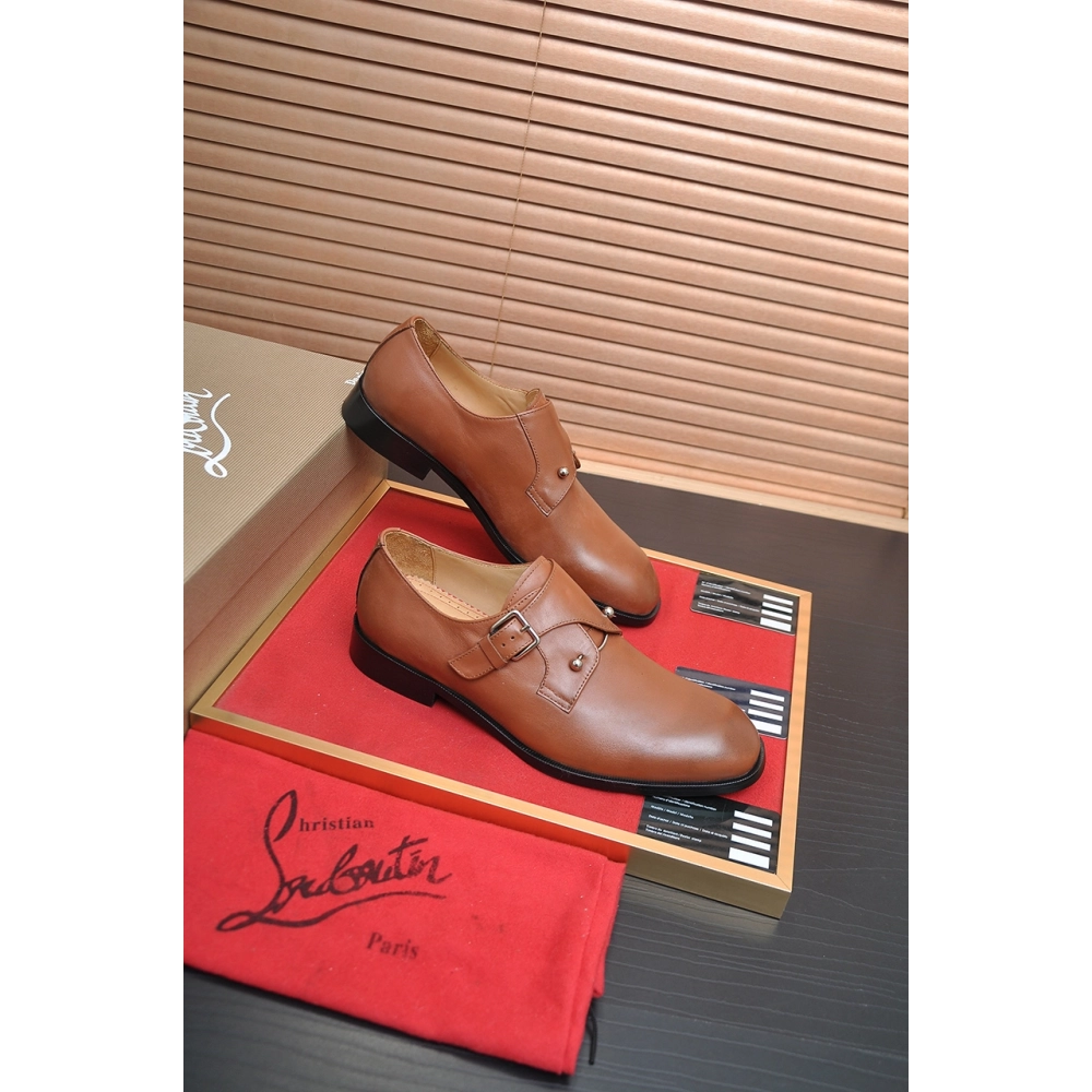 Christian Louboutin leather shoes 030,Oxfords,Christian Louboutin Sneakers,Luxury Shoes