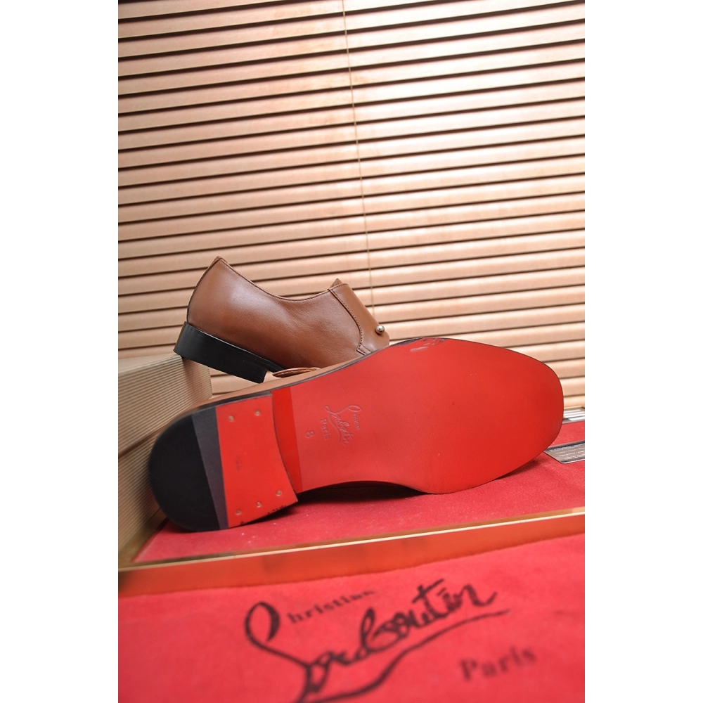 Christian Louboutin leather shoes 030,Oxfords,Christian Louboutin Sneakers,Luxury Shoes