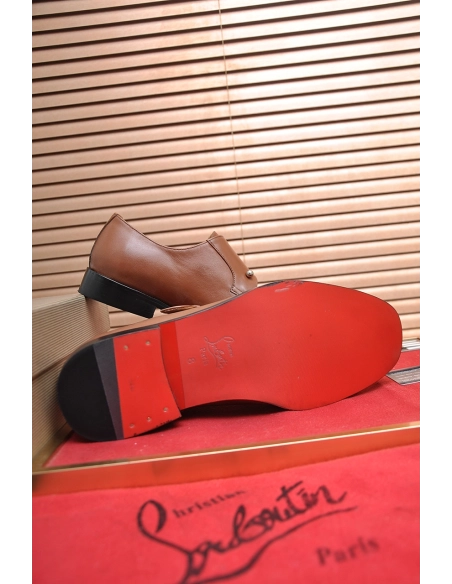 Christian Louboutin leather shoes 030,Oxfords,Christian Louboutin Sneakers,Luxury Shoes