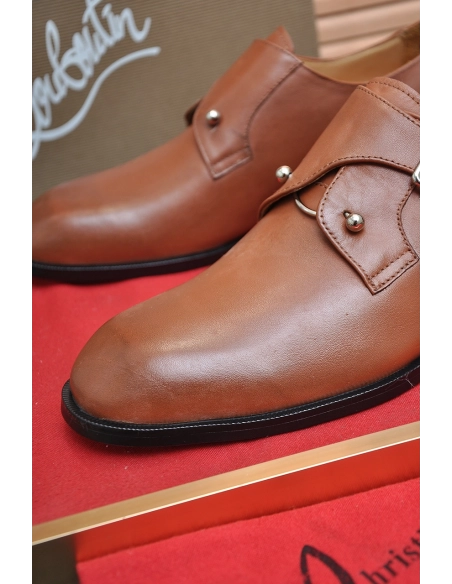 Christian Louboutin leather shoes 030,Oxfords,Christian Louboutin Sneakers,Luxury Shoes