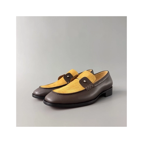 Christian Louboutin leather shoes 074,Oxfords,Christian Louboutin Sneakers,Luxury Shoes