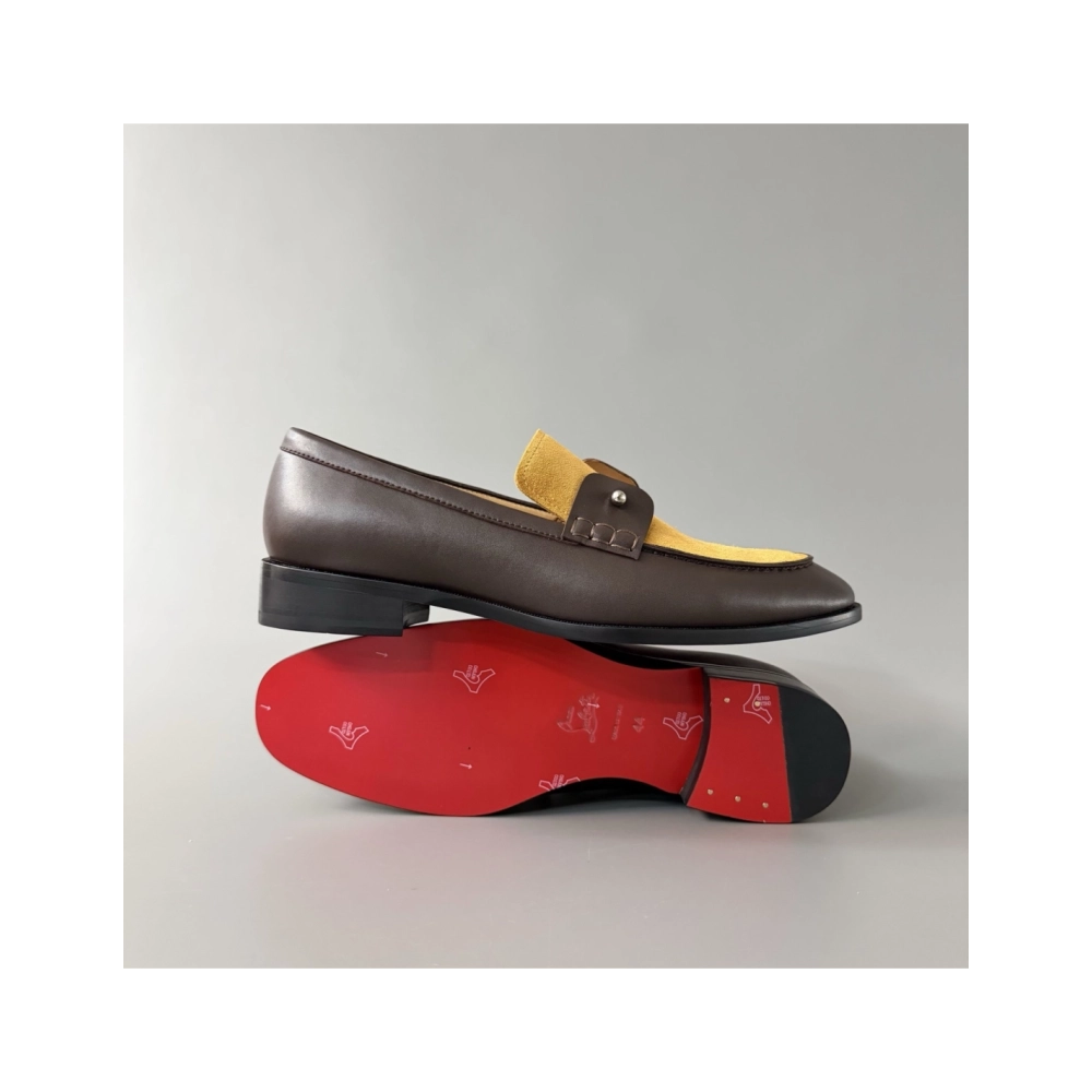 Christian Louboutin leather shoes 074,Oxfords,Christian Louboutin Sneakers,Luxury Shoes