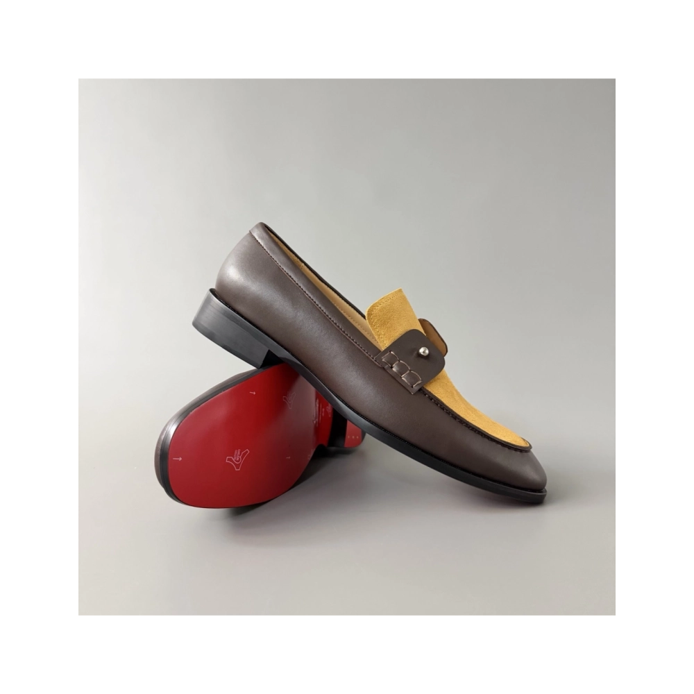 Christian Louboutin leather shoes 074,Oxfords,Christian Louboutin Sneakers,Luxury Shoes