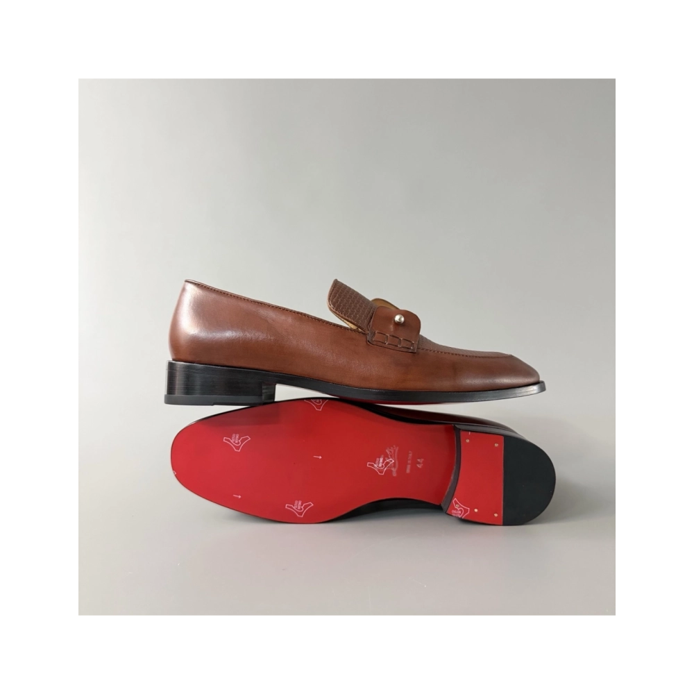 Christian Louboutin leather shoes 079,Oxfords,Christian Louboutin Sneakers,Luxury Shoes
