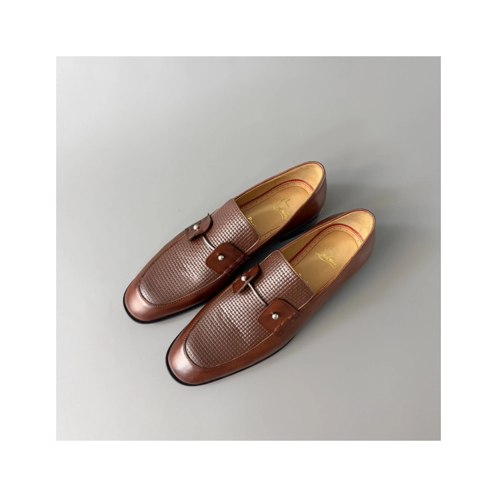 Christian Louboutin leather shoes 079,Oxfords,Christian Louboutin Sneakers,Luxury Shoes