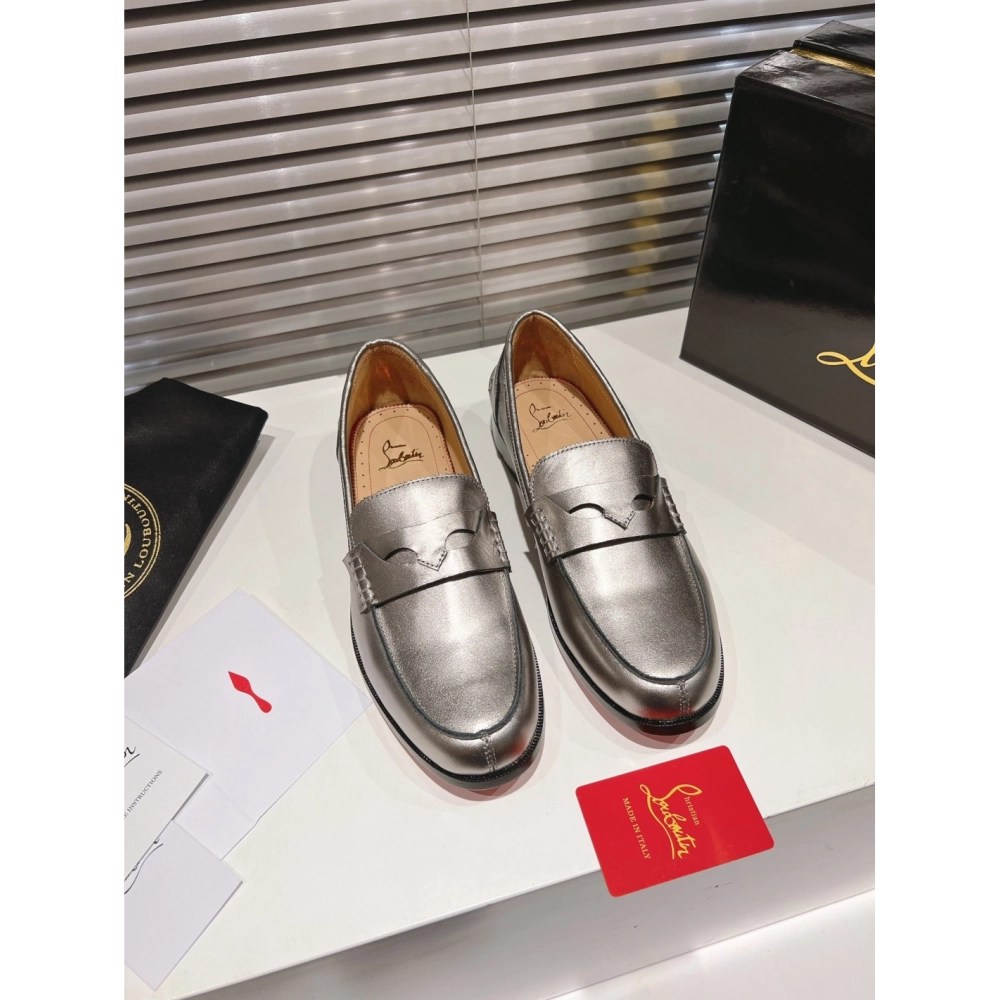 Christian Louboutin leather shoes 105,Oxfords,Christian Louboutin Sneakers,Luxury Shoes