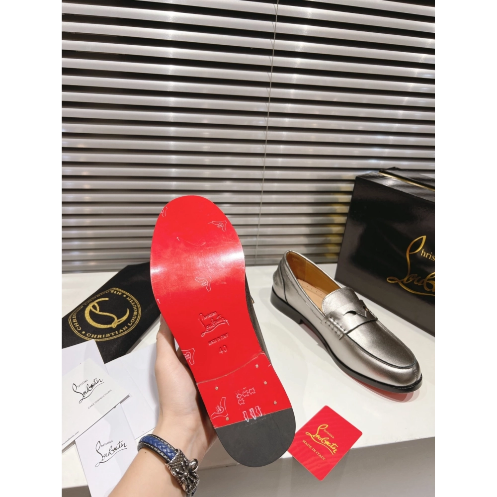 Christian Louboutin leather shoes 105,Oxfords,Christian Louboutin Sneakers,Luxury Shoes