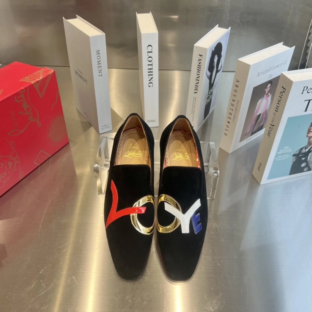 Christian Louboutin leather shoes 106,Oxfords,Christian Louboutin Sneakers,Luxury Shoes