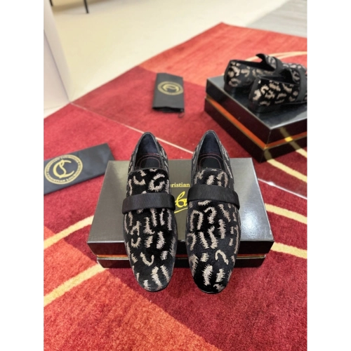 Christian Louboutin leather shoes 107,Oxfords,Christian Louboutin Sneakers,Luxury Shoes