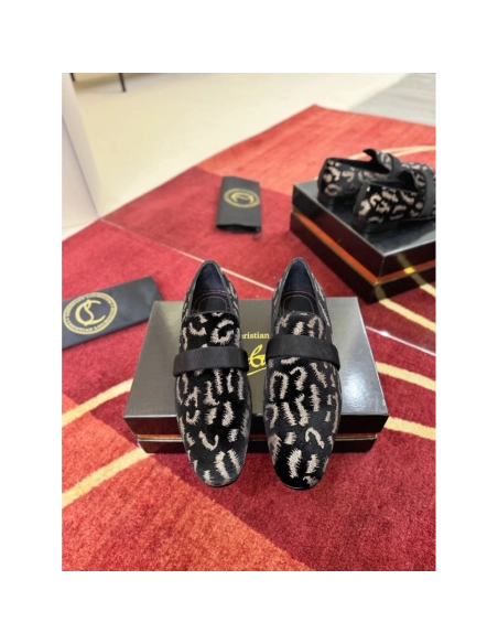 Christian Louboutin leather shoes 107,Oxfords,Christian Louboutin Sneakers,Luxury Shoes