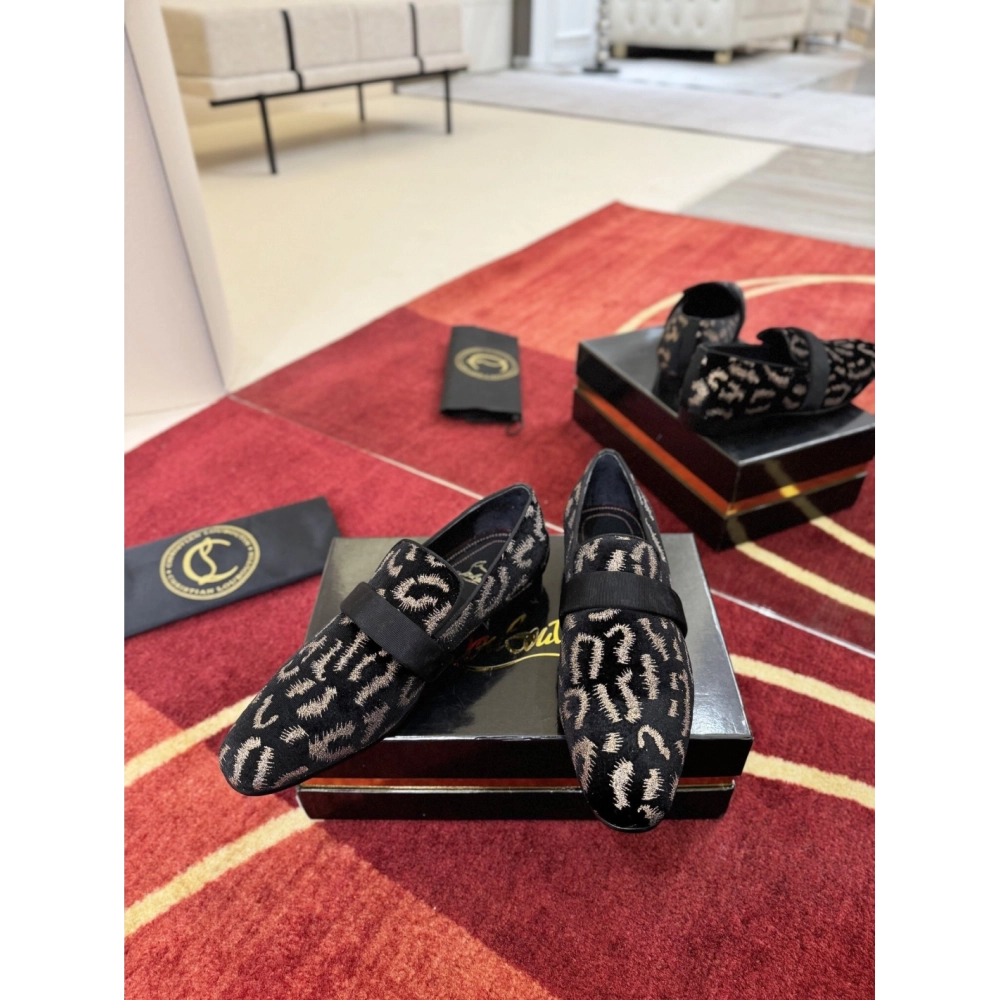 Christian Louboutin leather shoes 107,Oxfords,Christian Louboutin Sneakers,Luxury Shoes